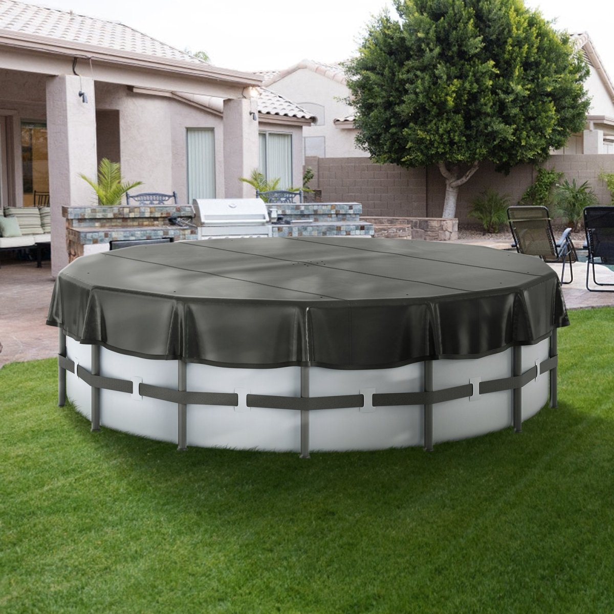 Above Ground Pool Winter Covers - Spa - Migo Hot Tub Covers