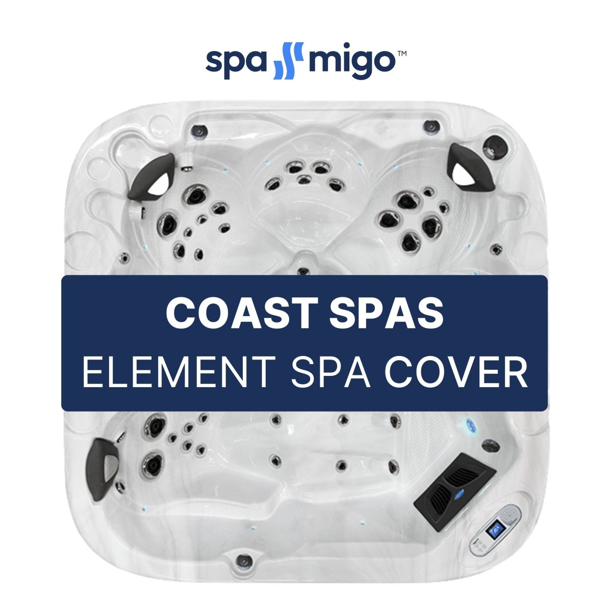 Coast Spas Element Hot Tub Cover - Spa - Migo Hot Tub Covers