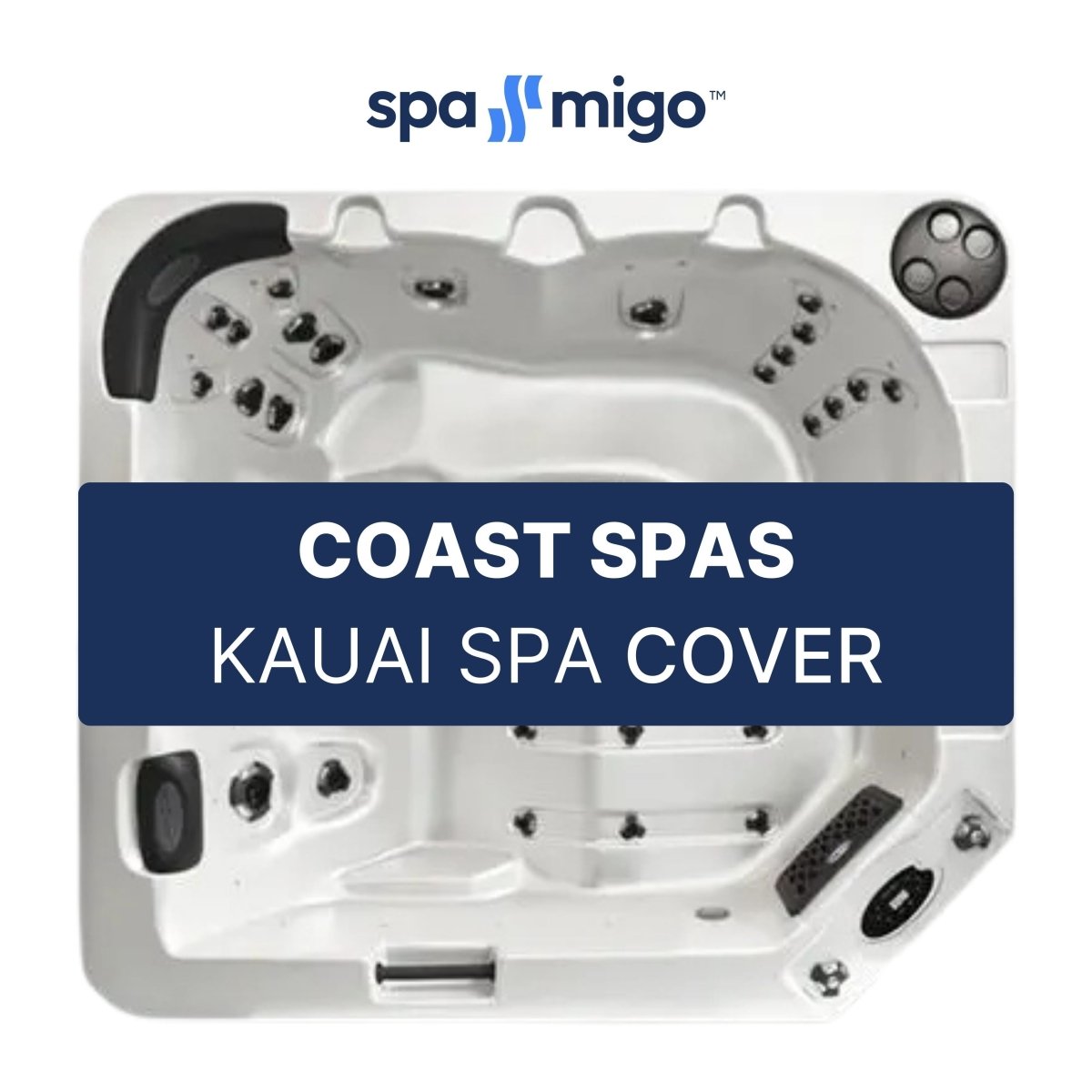 Coast Spas Kauai Hot Tub Cover - Spa - Migo Hot Tub Covers