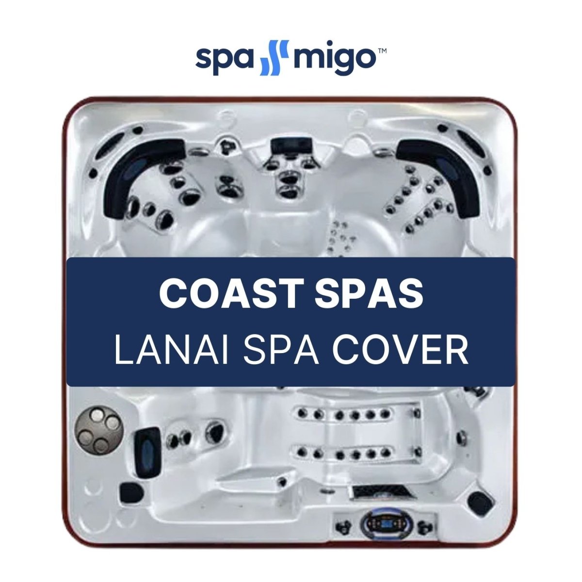 Coast Spas Lanai / Lanai Soundwaves Hot Tub Cover - Spa - Migo Hot Tub Covers