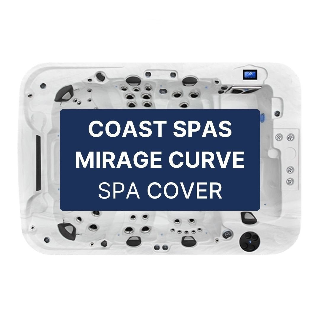 Coast Spas Mirage Curve Hot Tub Cover - Spa-Migo Hot Tub Covers