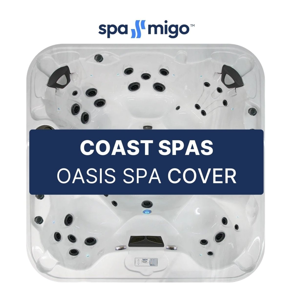 Coast Spas Oasis Hot Tub Cover - Spa - Migo Hot Tub Covers