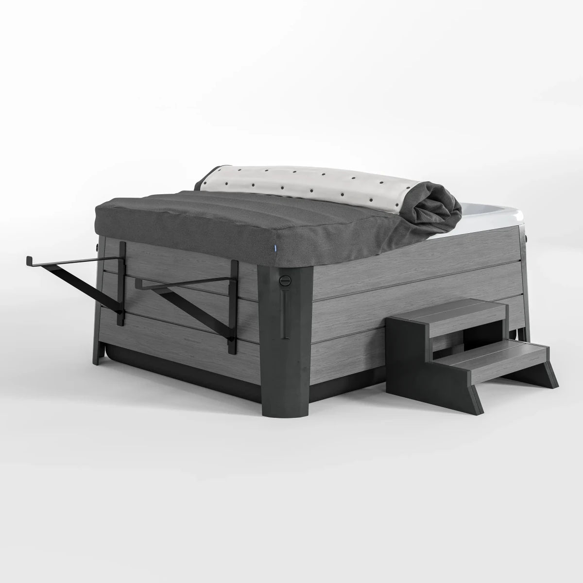 Custom Rollaway Hot Tub Cover - Spa-Migo Hot Tub Covers