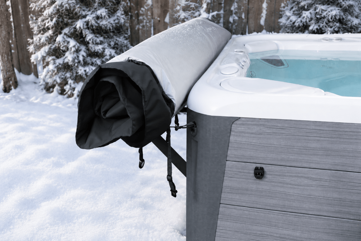 Custom Rollaway Hot Tub Cover - Spa-Migo Hot Tub Covers