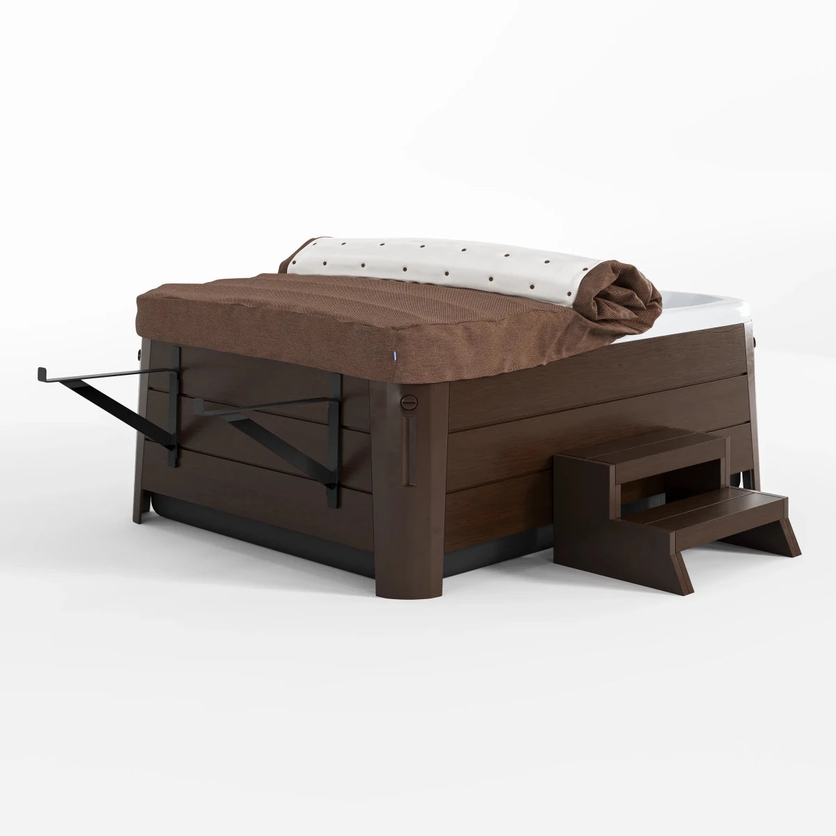 Custom Rollaway Hot Tub Cover - Spa-Migo Hot Tub Covers