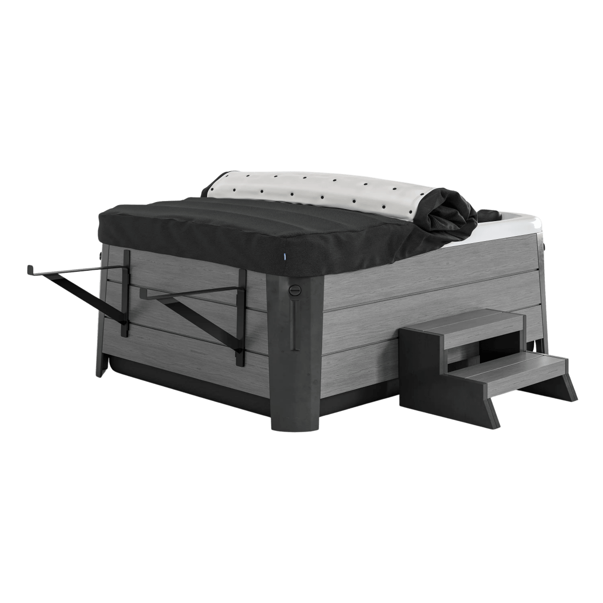 Custom Rollaway Hot Tub Cover - Spa-Migo Hot Tub Covers