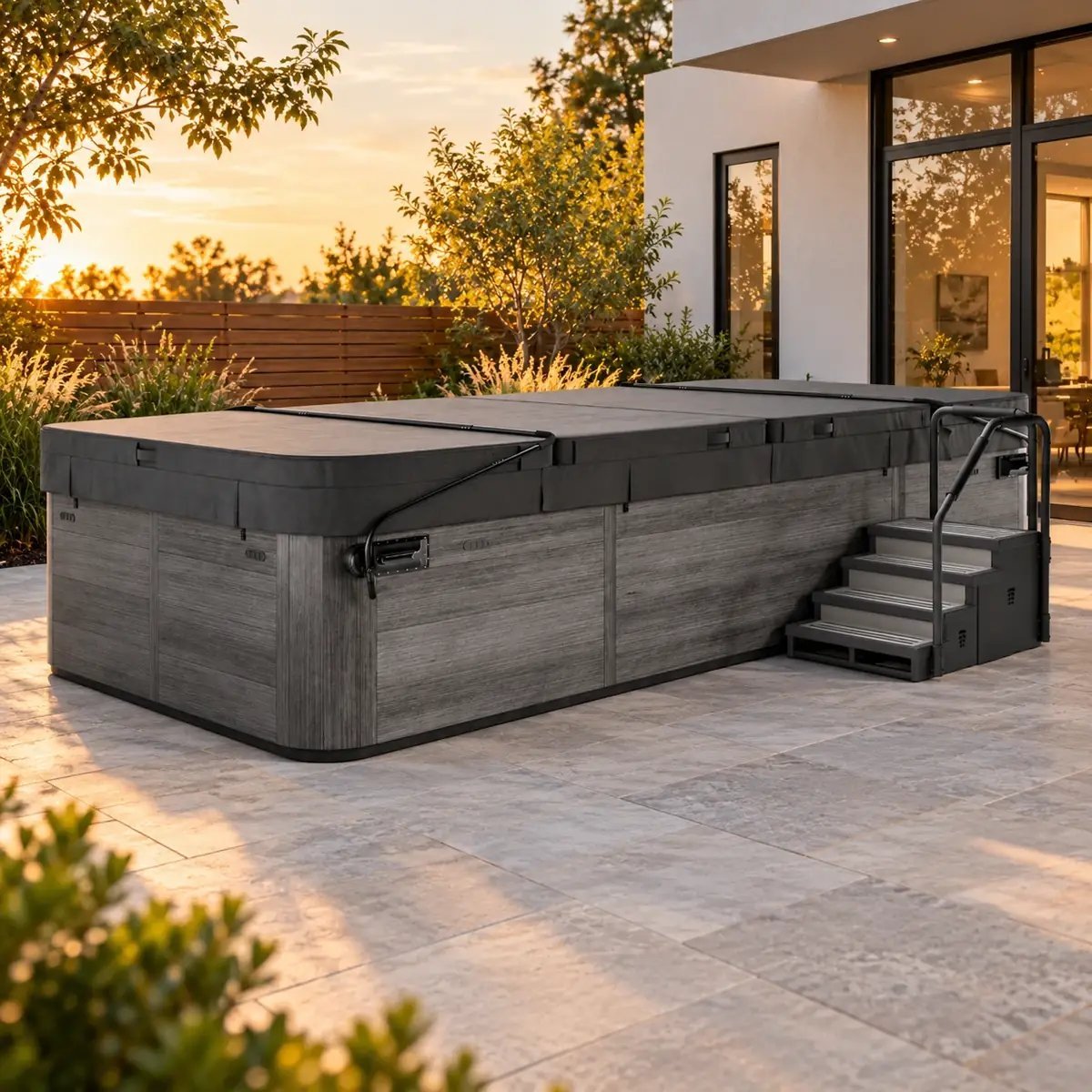 Custom Swim Spa Covers - Superior Insulation, Perfect Fit - Spa-Migo Hot Tub Covers