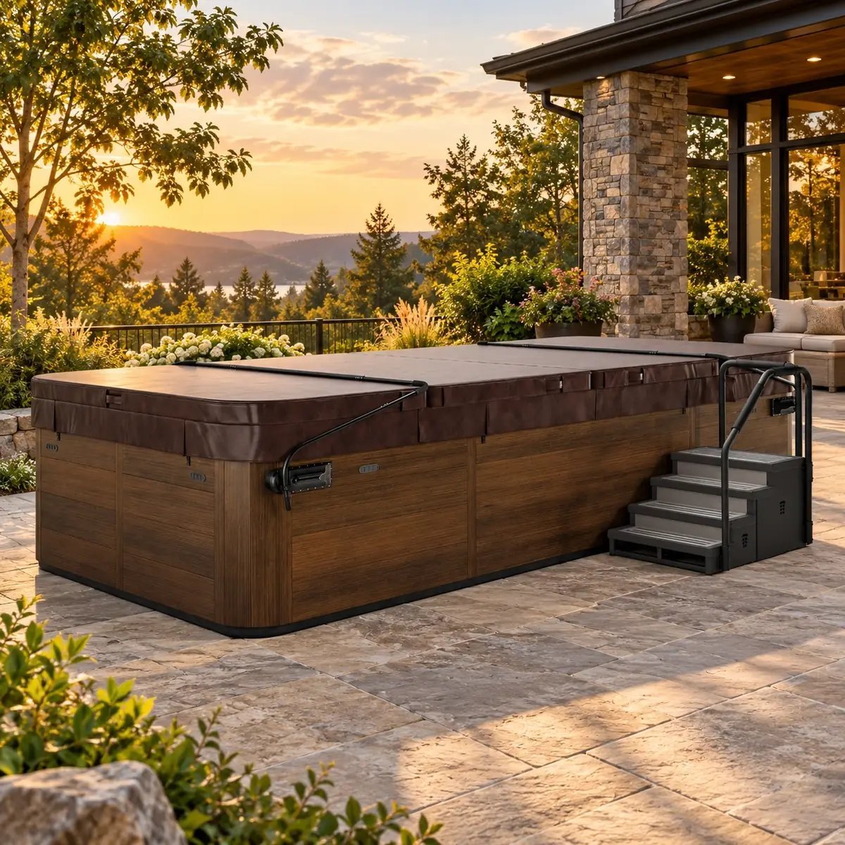 Custom Swim Spa Covers - Superior Insulation, Perfect Fit - Spa-Migo Hot Tub Covers