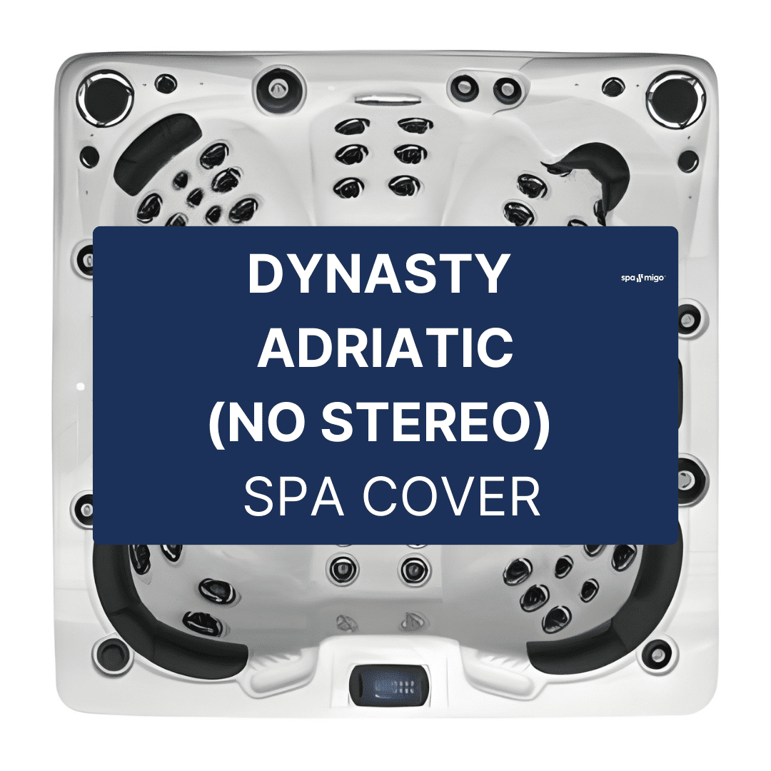 Dynasty Spas Adriatic Hot Tub Cover (no stereo) - Spa - Migo Hot Tub Covers