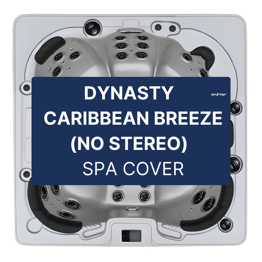 Dynasty Spas Caribbean Breeze Hot Tub Cover (no stereo) - Spa - Migo Hot Tub Covers