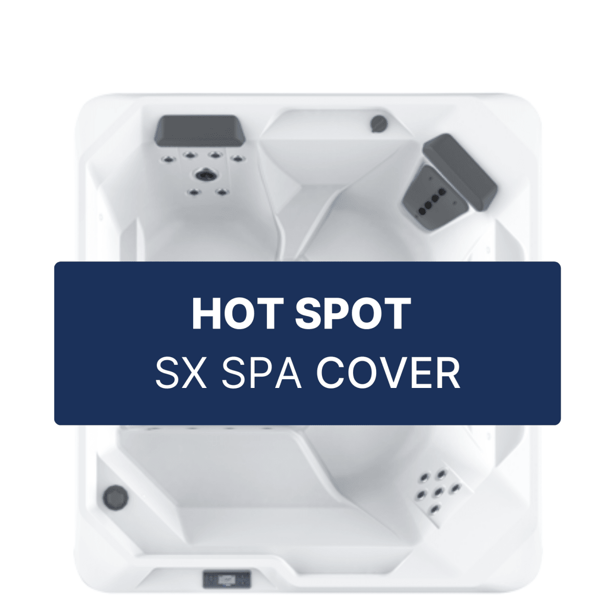 Hot Spot (Hot Spring) SX Hot Tub Cover - Spa-Migo Hot Tub Covers