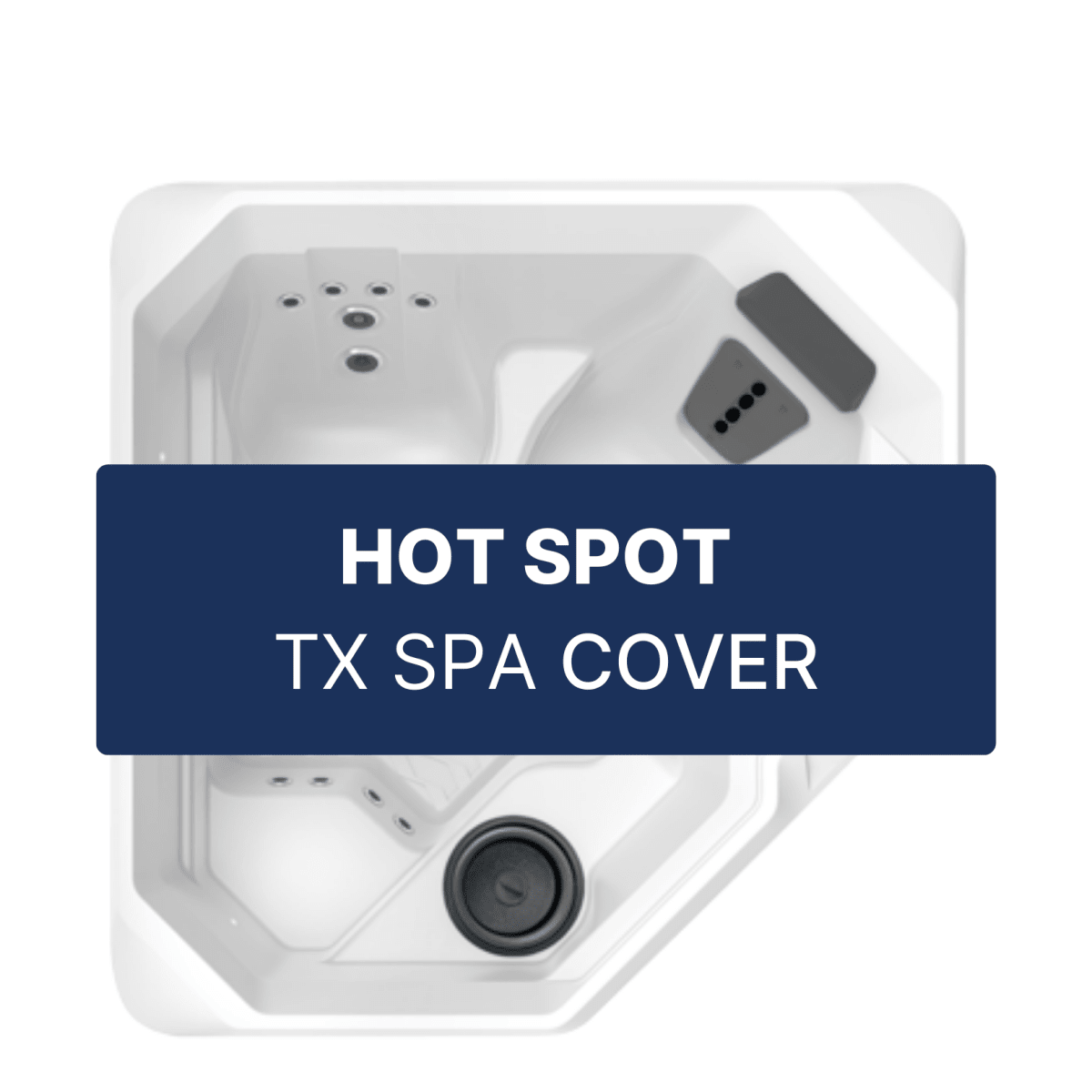 Hot Spot (Hot Spring) TX Hot Tub Cover - Spa-Migo Hot Tub Covers