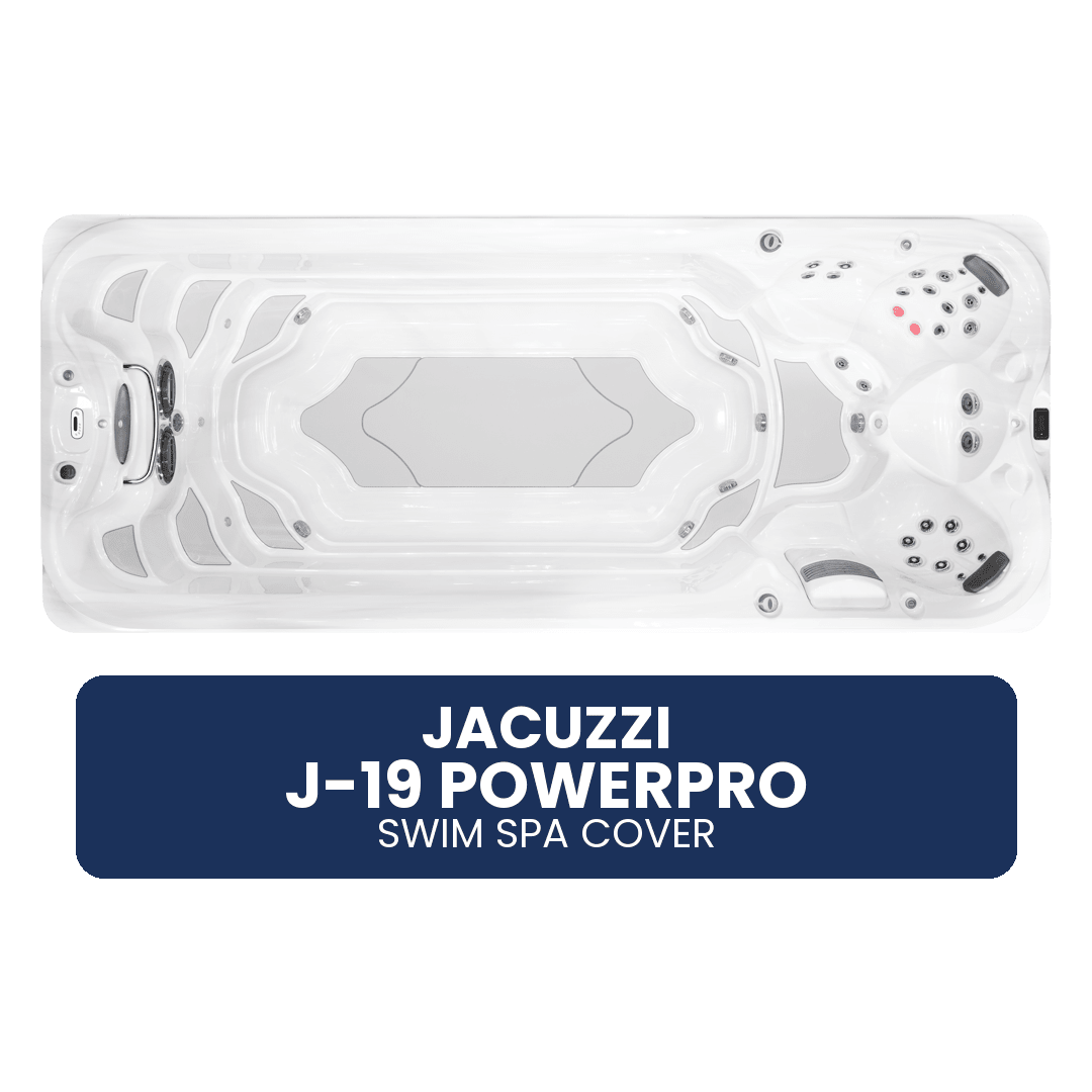 Jacuzzi J-19 PowerPro Swim Spa Cover - Spa-Migo Hot Tub Covers