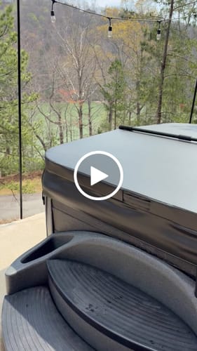 Customer video review of their custom hot tub cover