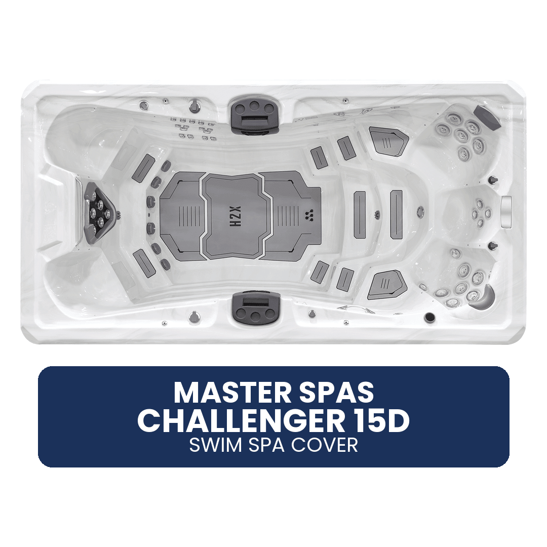 Master Spas Challenger 15D Swim Spa Cover - Spa-Migo Hot Tub Covers