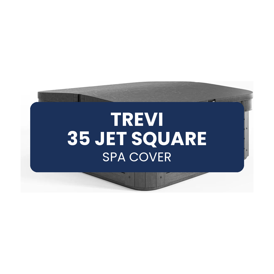 Trevi 35 Jet Square Hot Tub Cover - Spa-Migo Hot Tub Covers