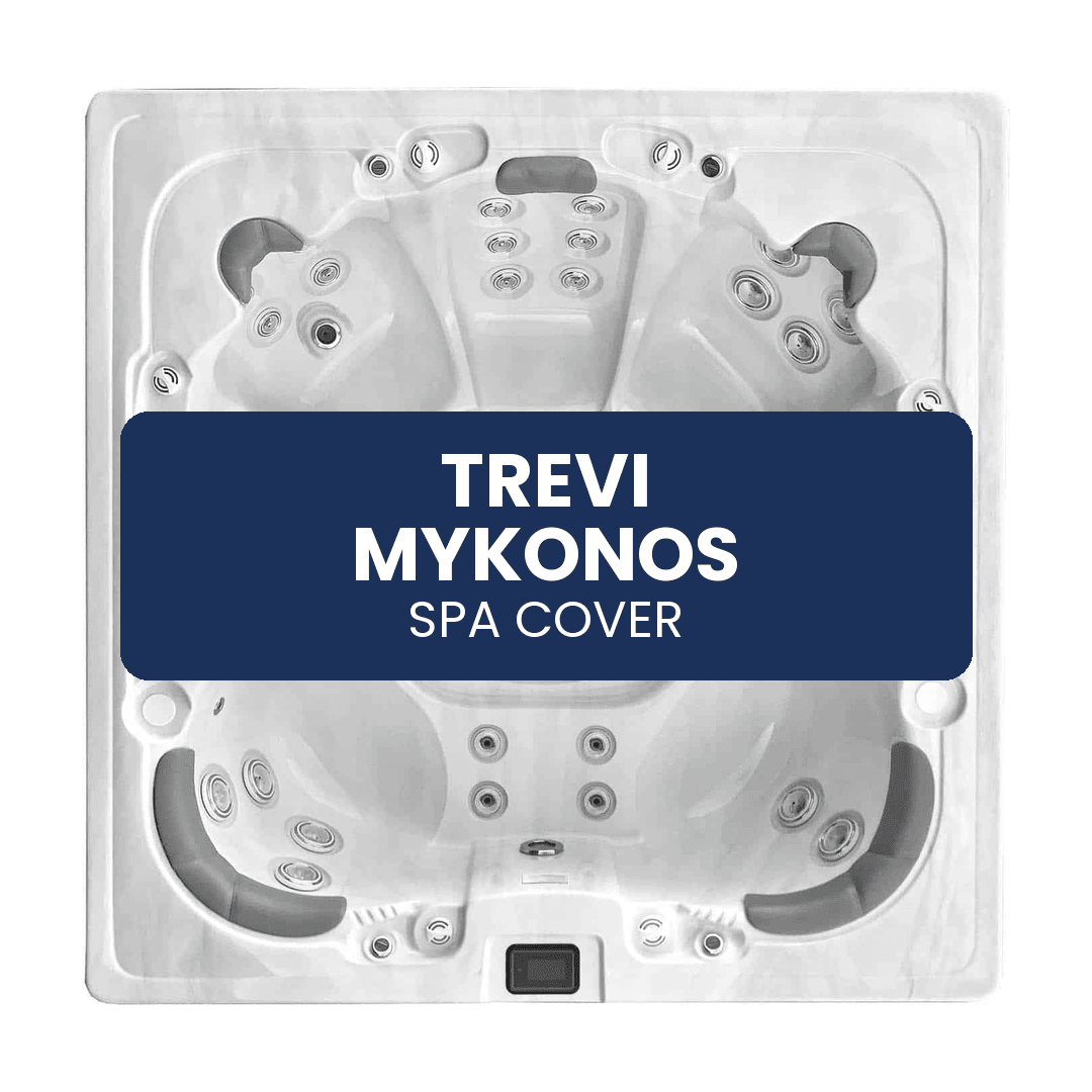 Trevi Mykonos Hot Tub Cover - Spa-Migo Hot Tub Covers